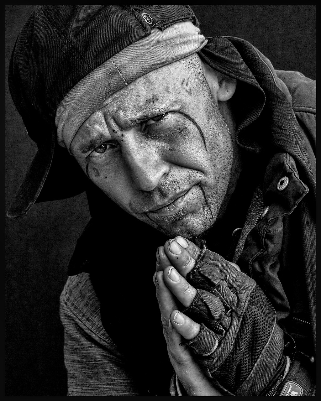 Image - homeless youth male sad young