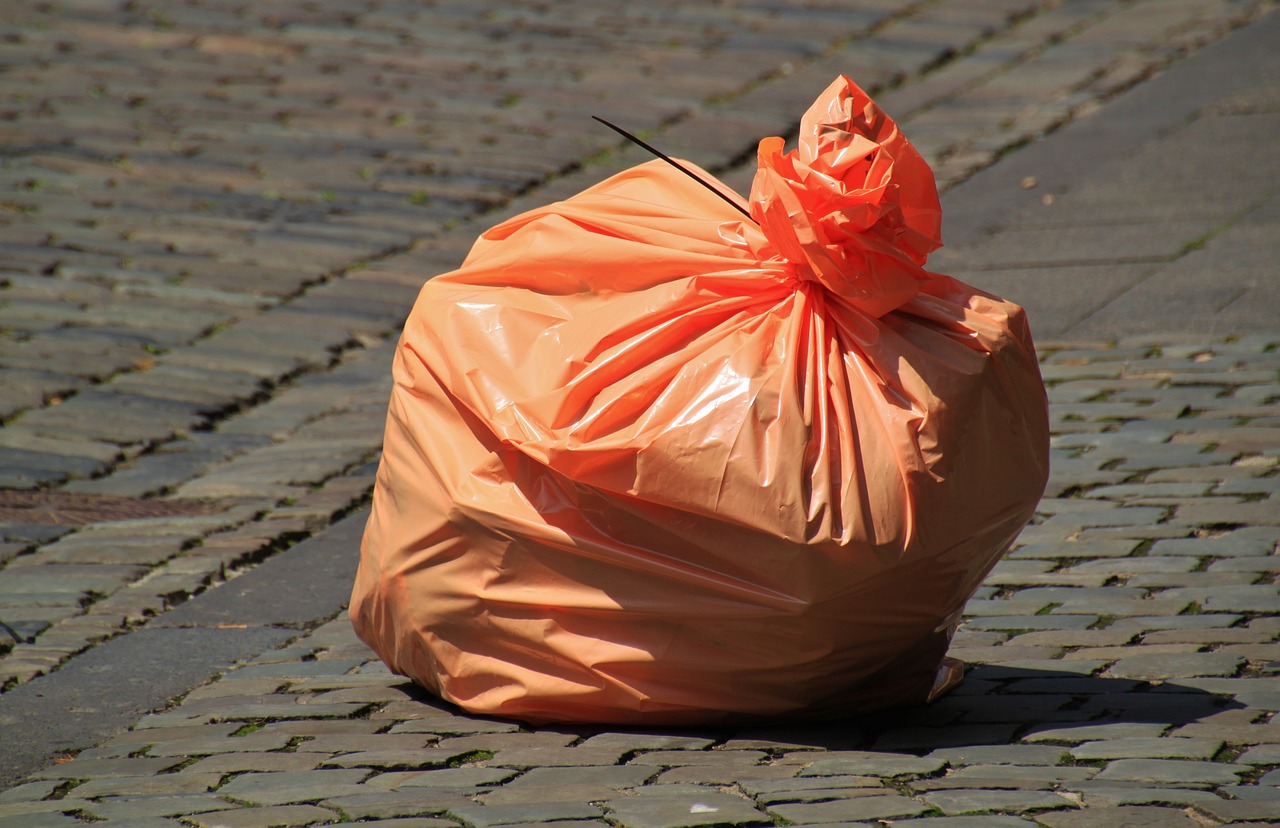 Image - garbage bag waste