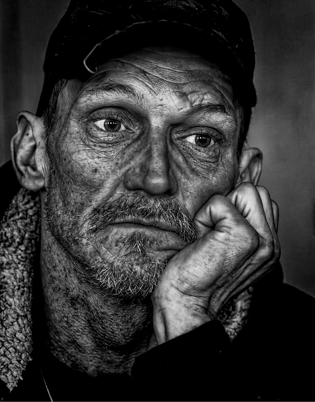 Image - people homeless male street