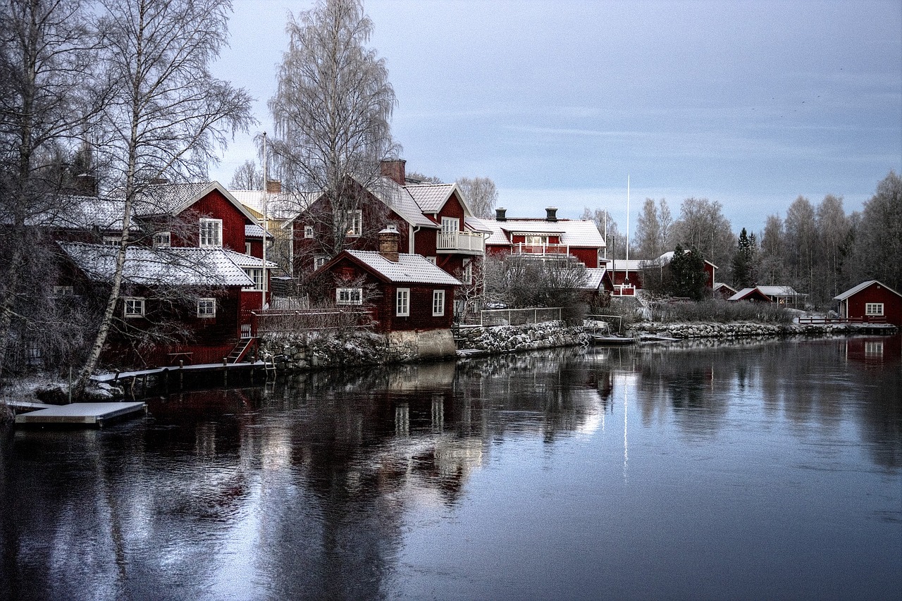 Image - sweden sundborn landscape
