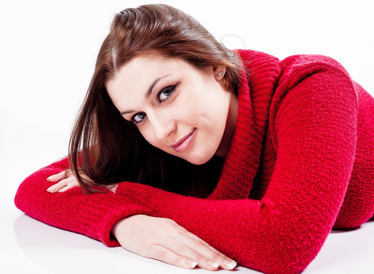 Image - young woman female smiling