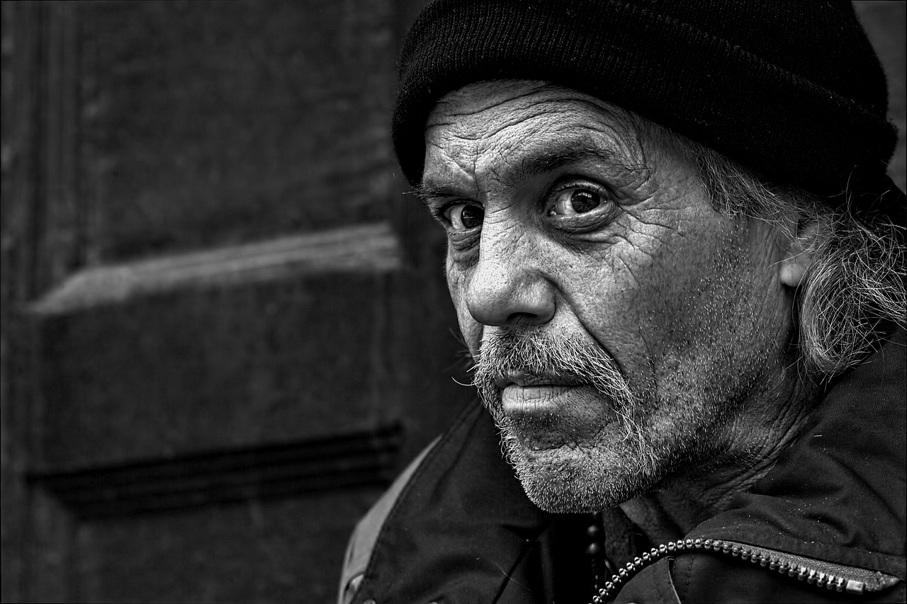 Image - people homeless male street