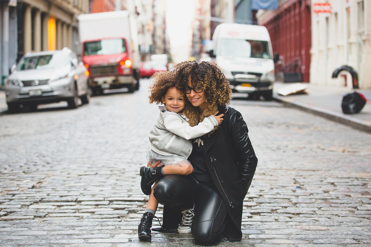 Image - mom daughter woman girl lady kid