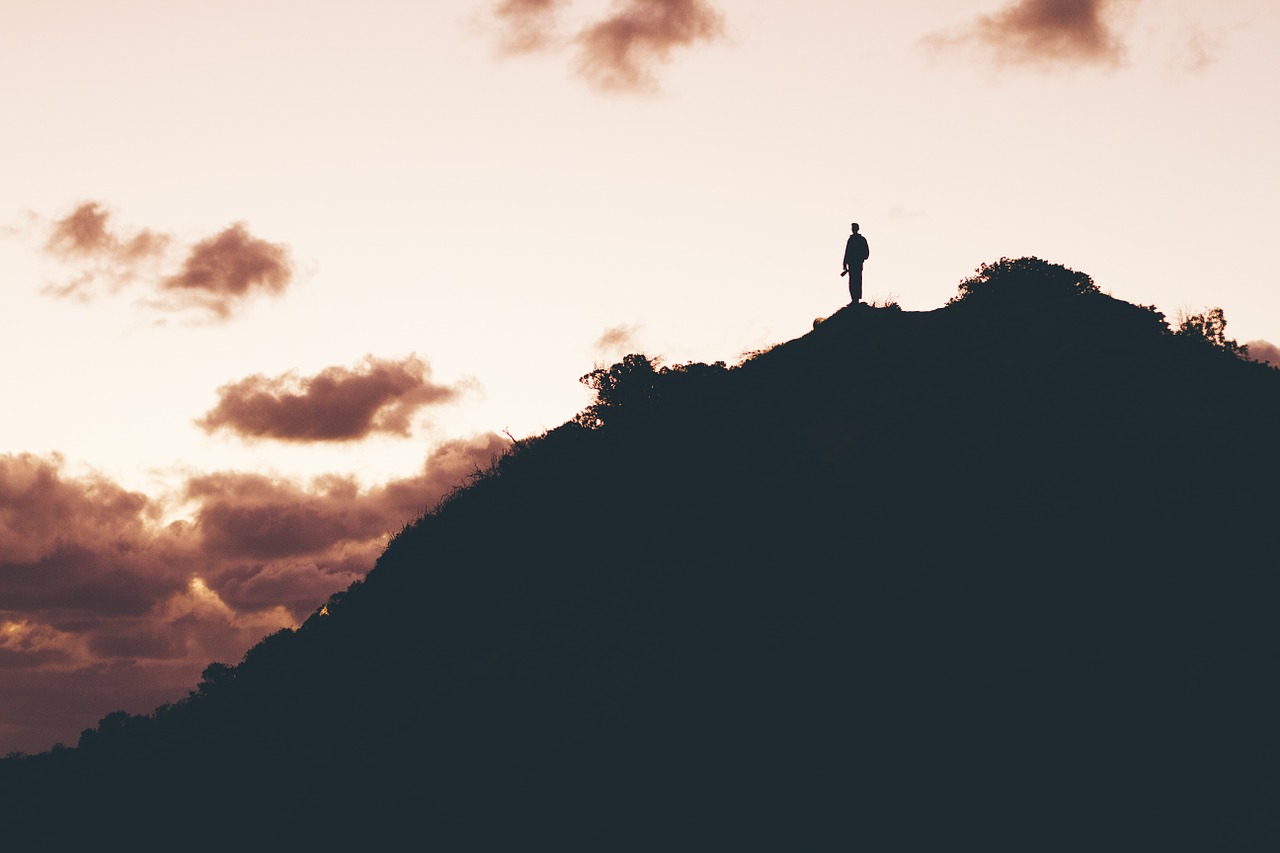 Image - hill mountain hiking hiker