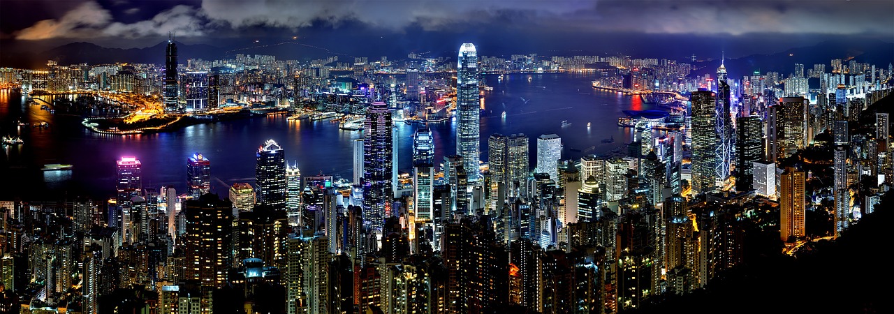 Image - hong kong skyline night