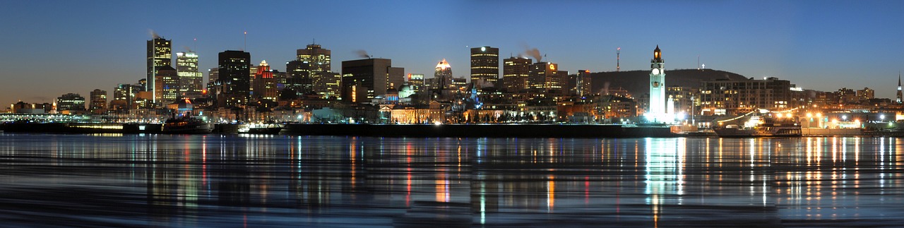 Image - montreal skyline city canada