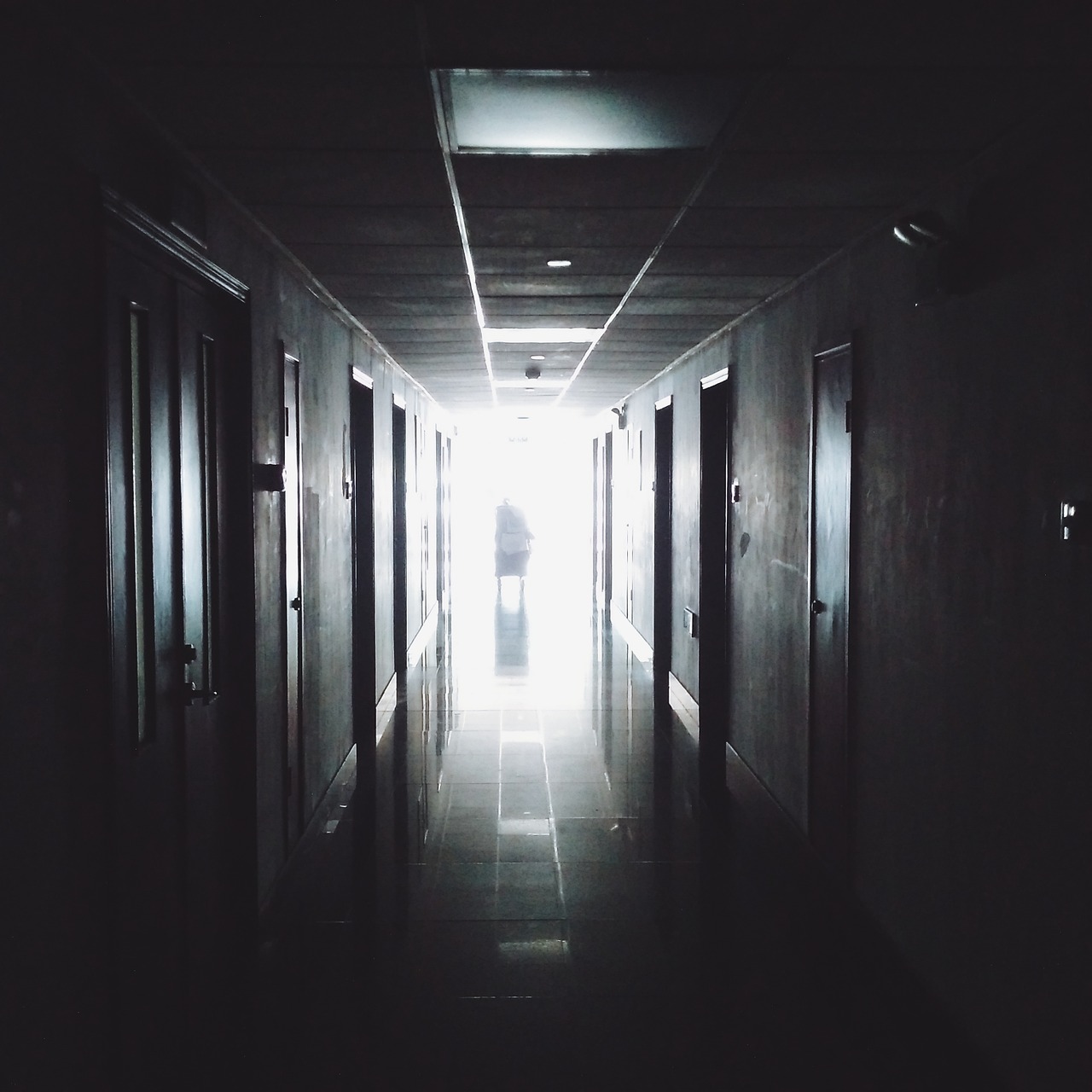 Image - hallway hospital medical work