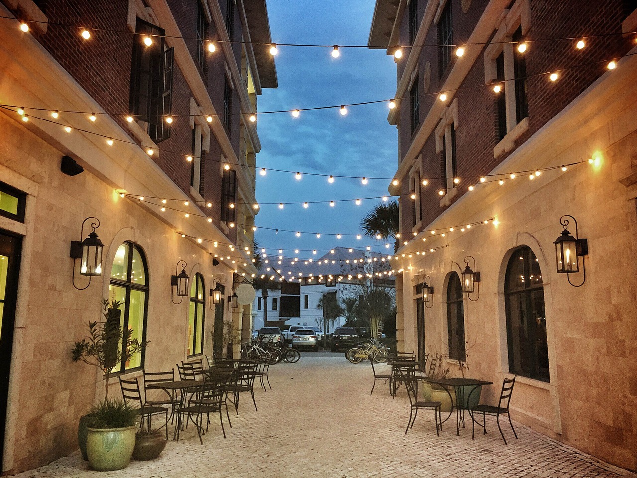 Image - shop lights alley retail design