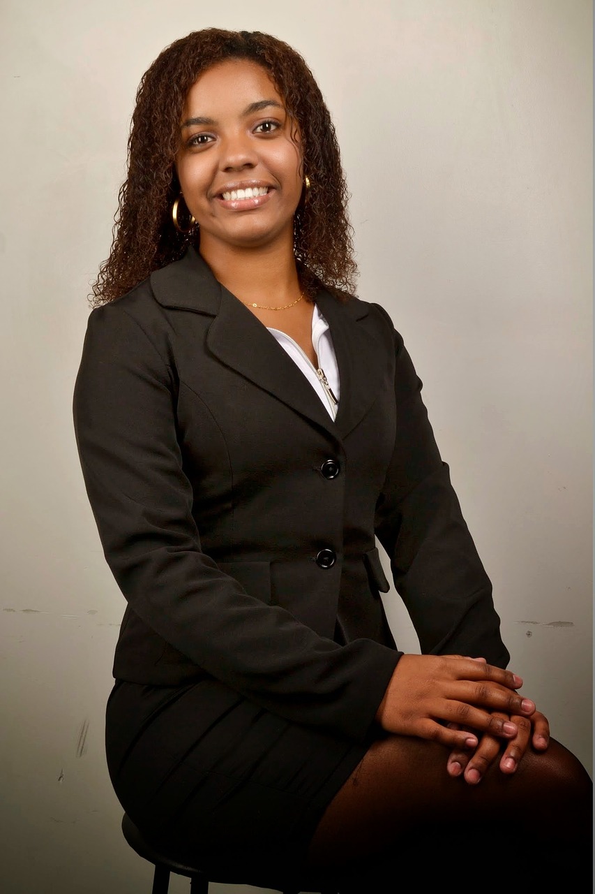 Image - woman black businesswoman hr young