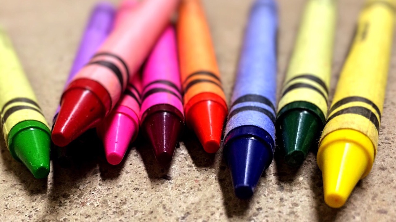 Image - crayons colors school drawing