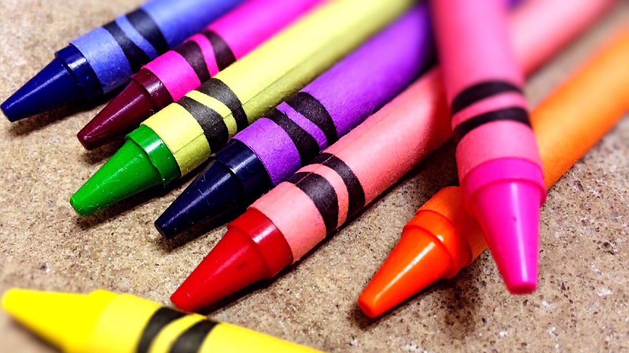 Image - crayons colors school drawing