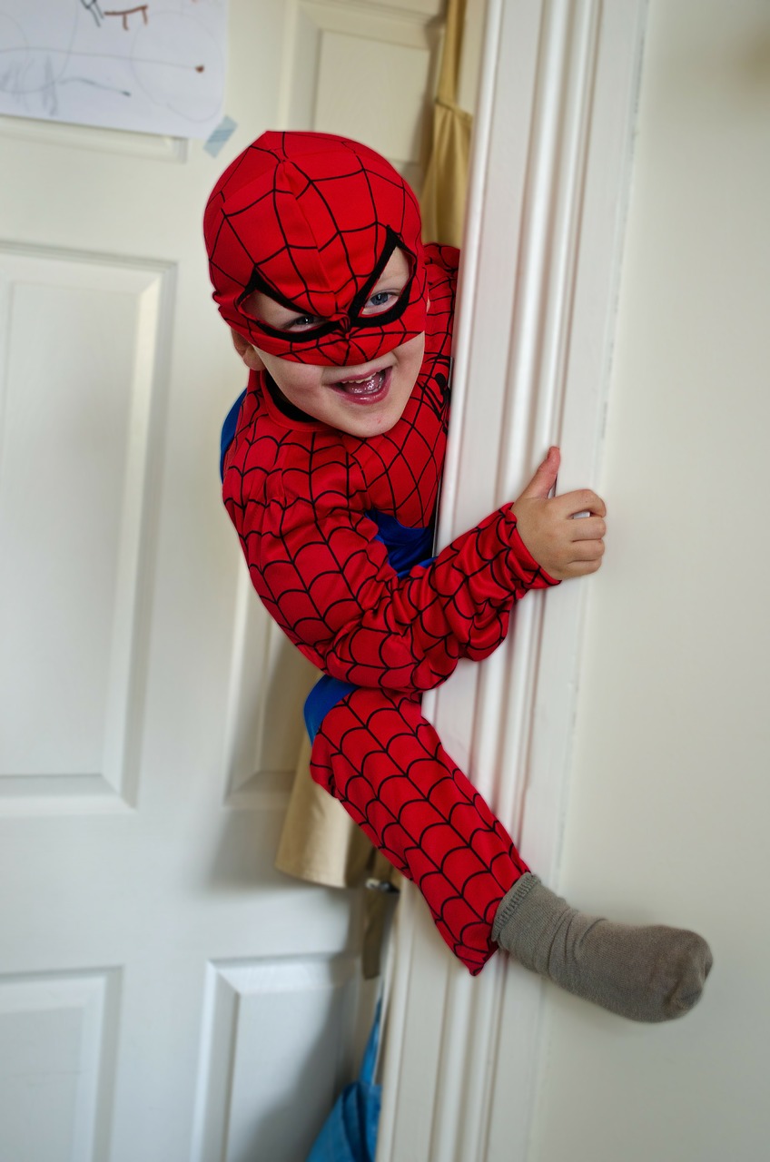 Image - little spiderman spider boy child
