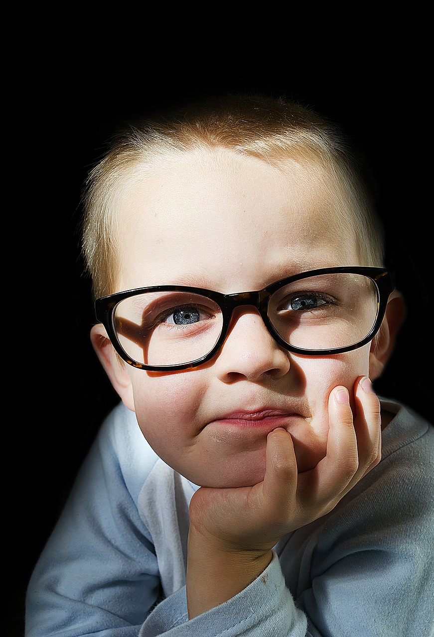 Image - child boy people optical glasses