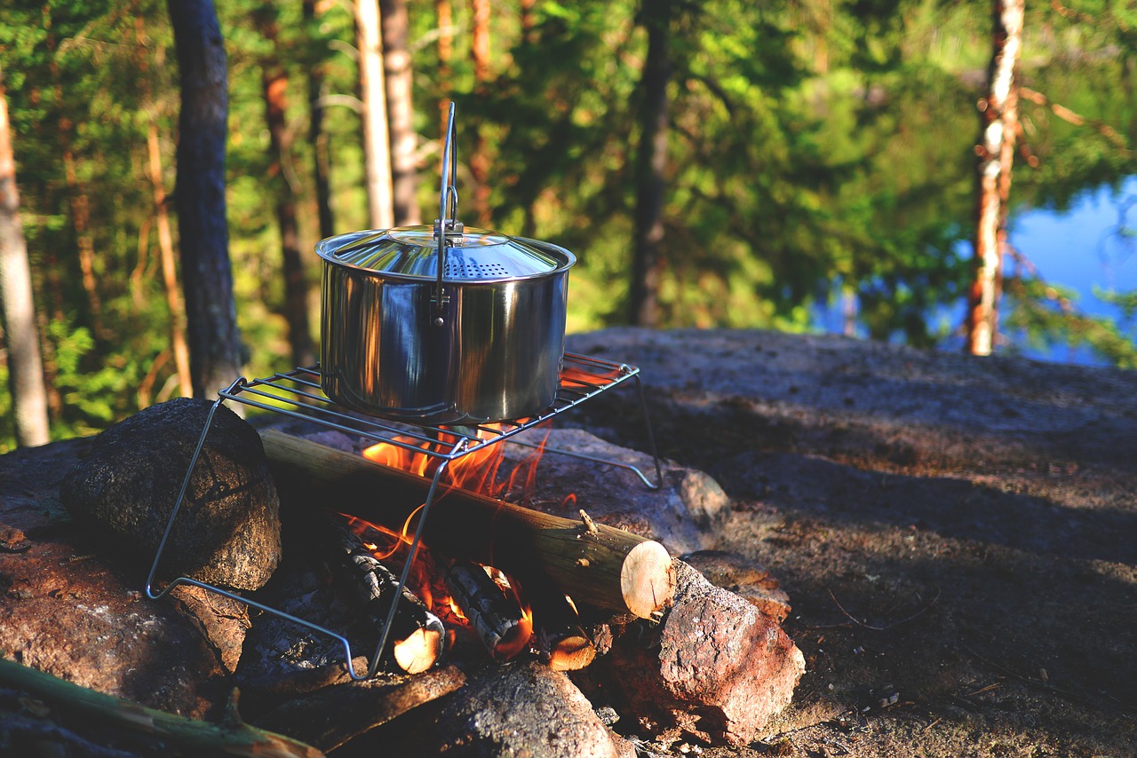 Image - campfire stock outdoor pot