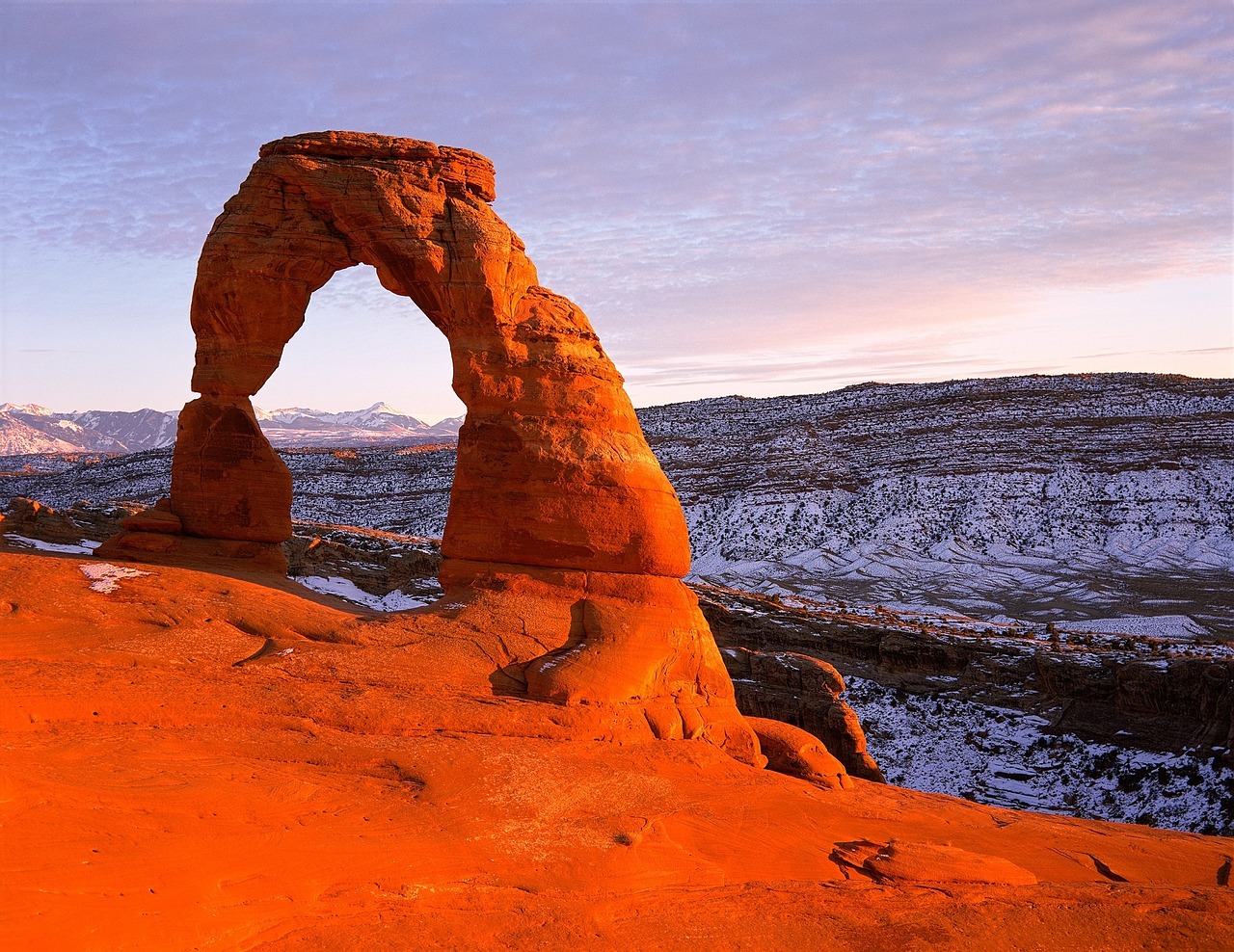 Image - delicate arch landscape rock stone