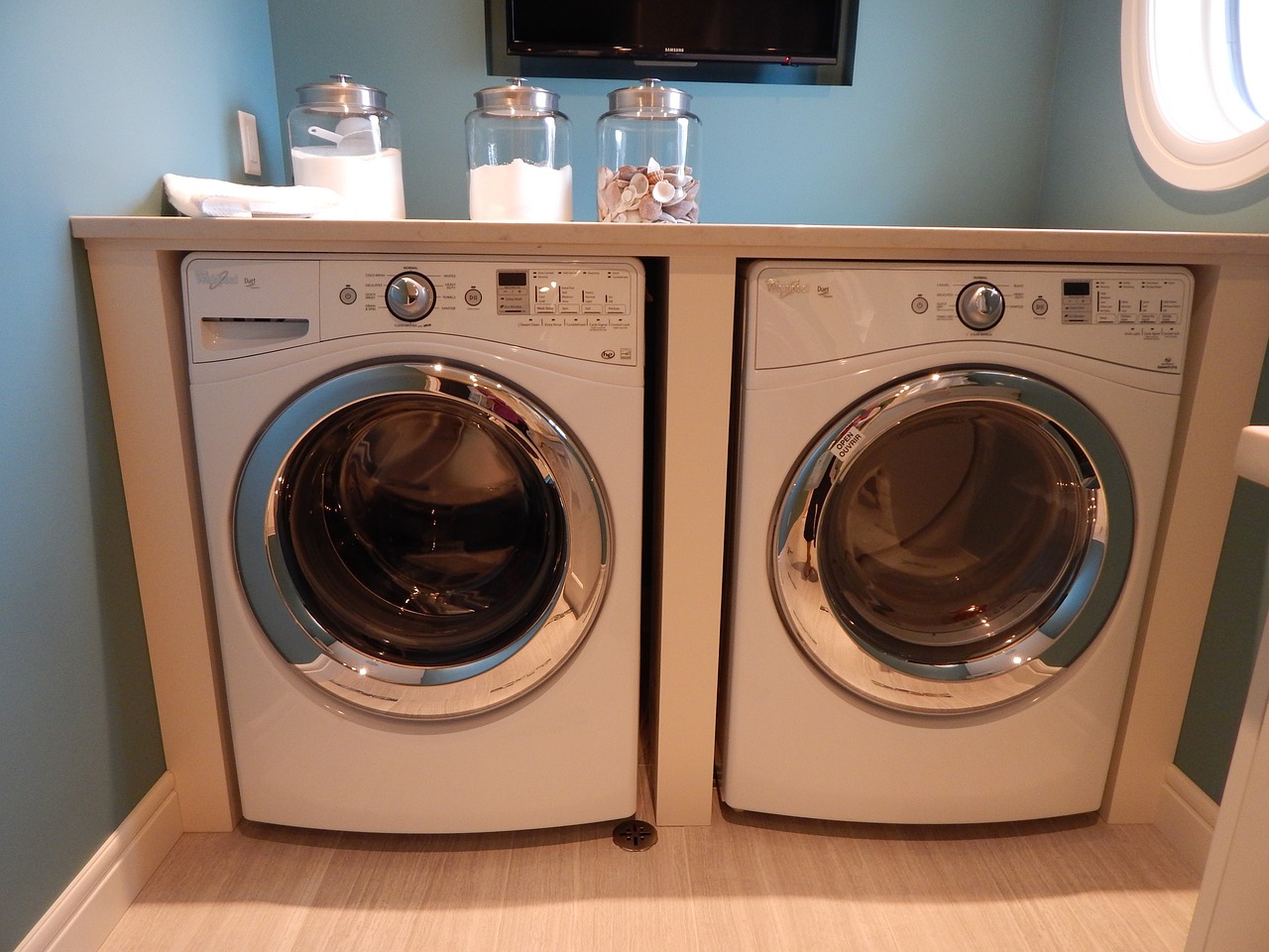 Image - washing machine dryer laundry