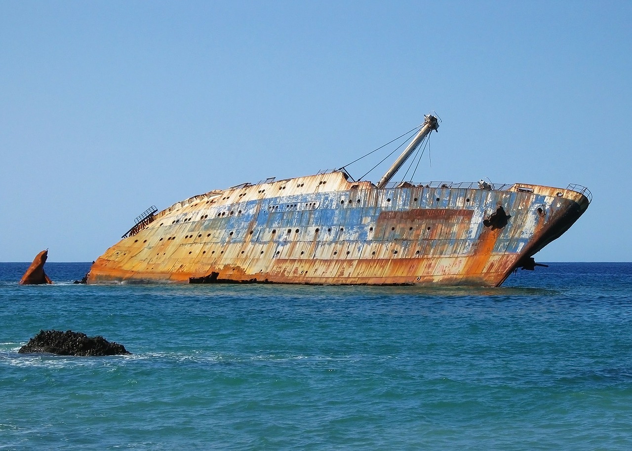 Image - canary islands shipwreck ship