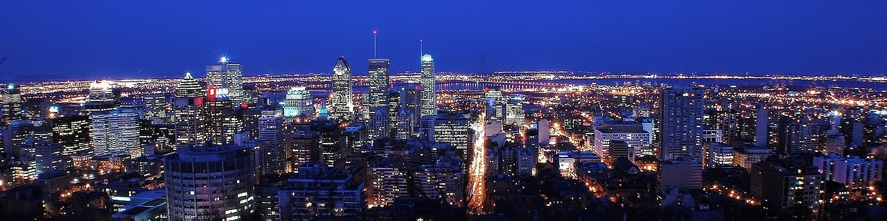 Image - montreal skyline city canada