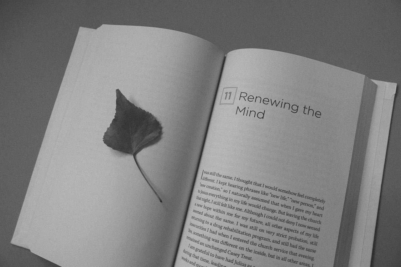 Image - book open book leaf mind renew