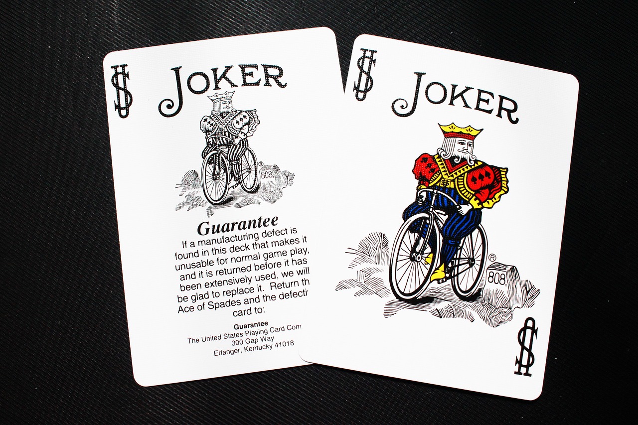 Image - card joker deck bicycle