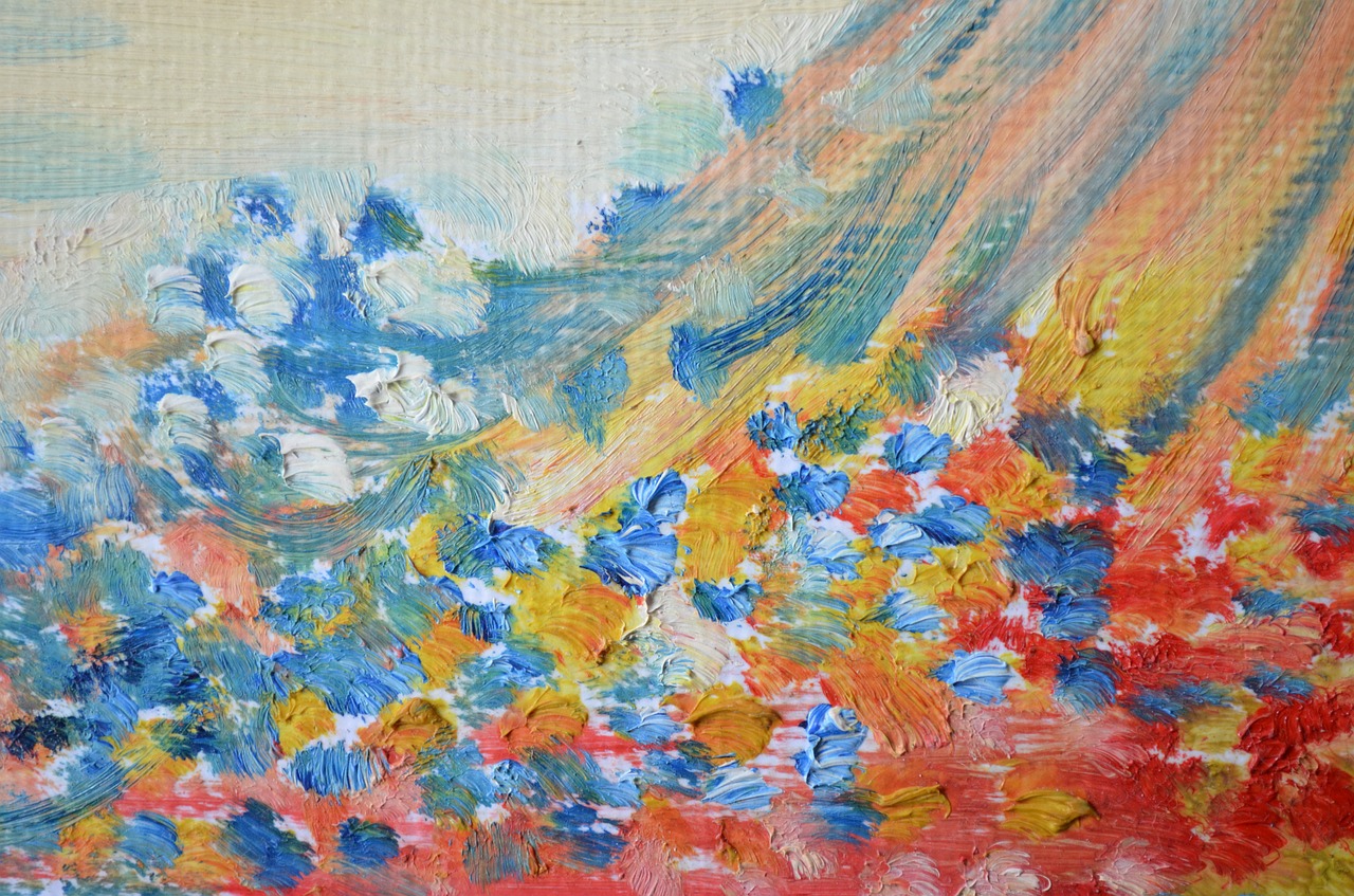 Image - oil paint color paint colorful