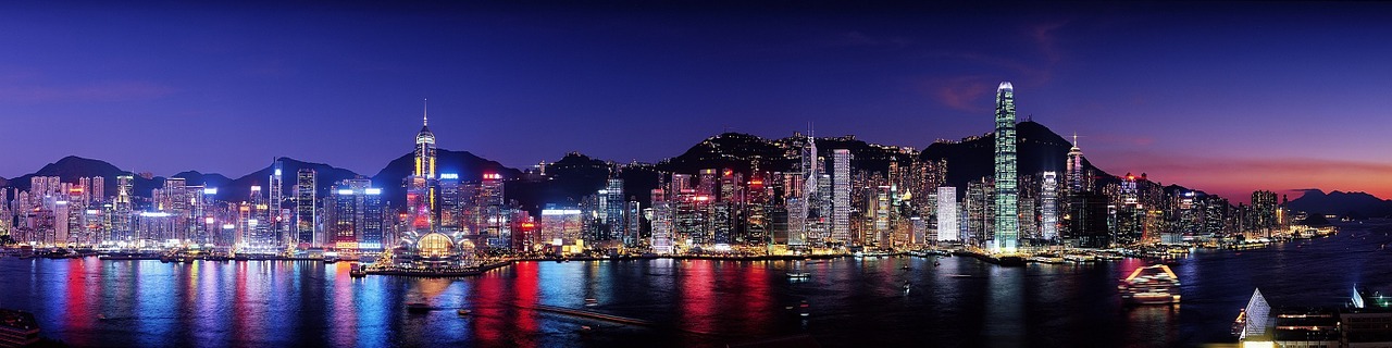 Image - hong kong skyline night