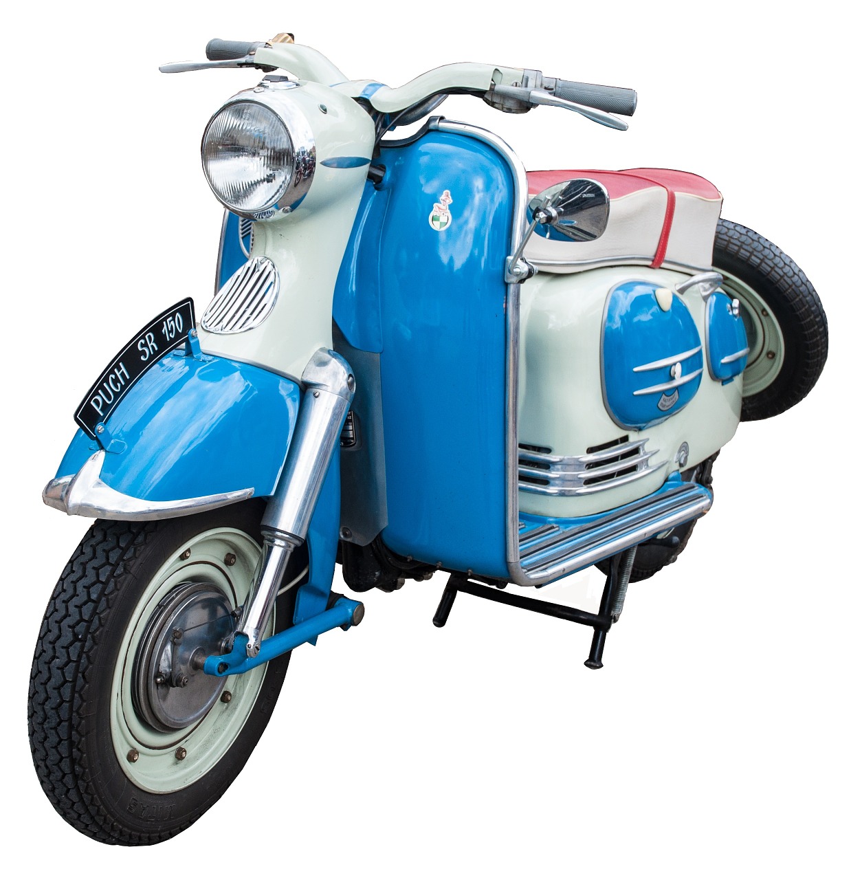 Image - motor scooter puch vehicle