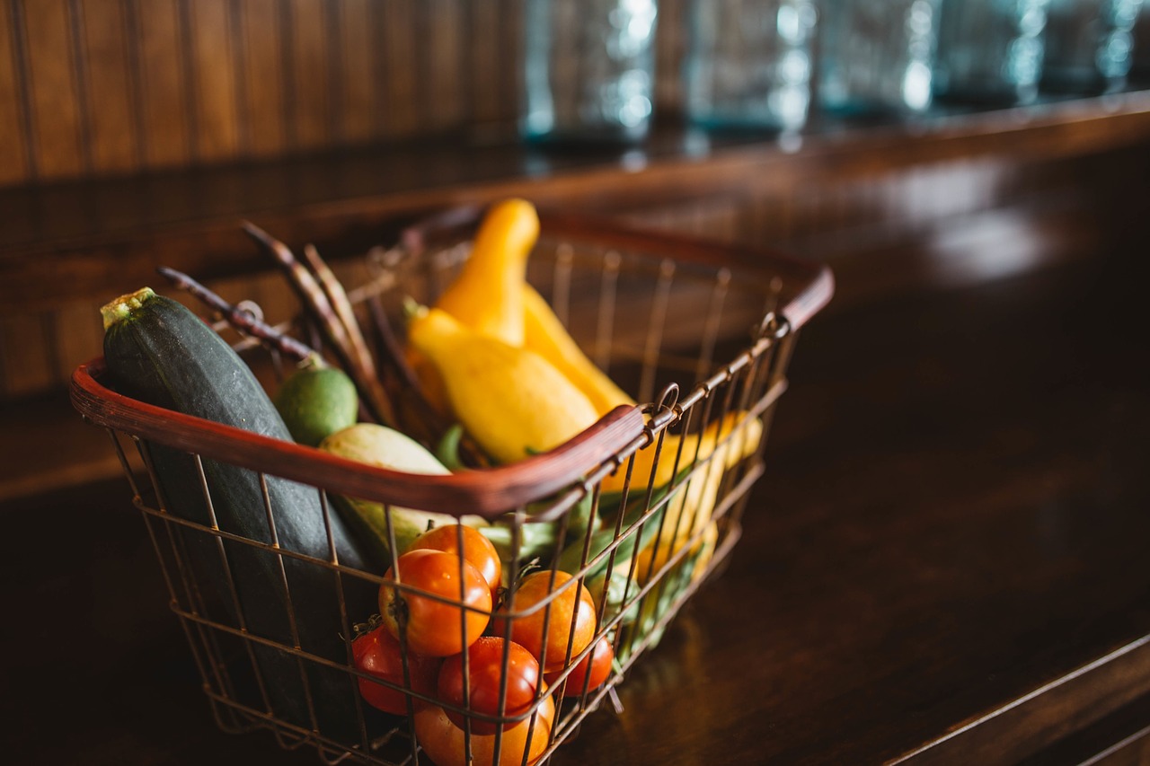 Image - basket vegetables food fresh