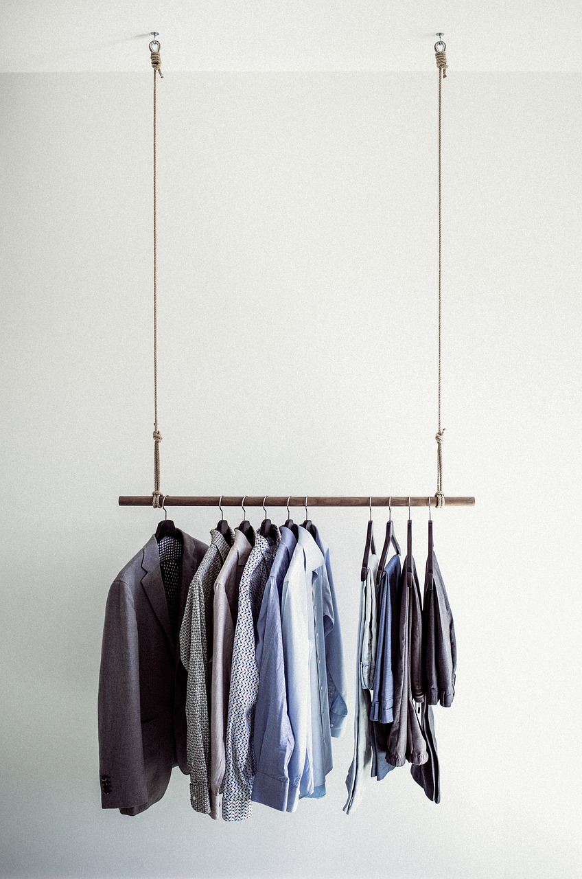 Image - clothes rail shirts clothing