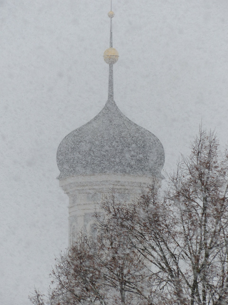 Image - blizzard snow flurry snowflakes