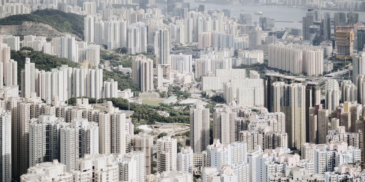 Image - cityscape modern skyscrapers
