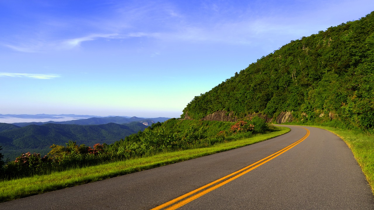 Image - rural road highway pavement coast