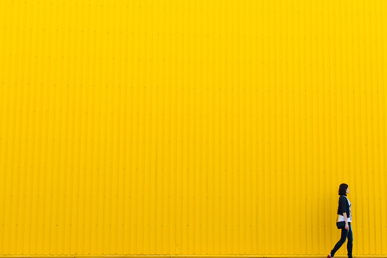 Image - yellow wall building architecture