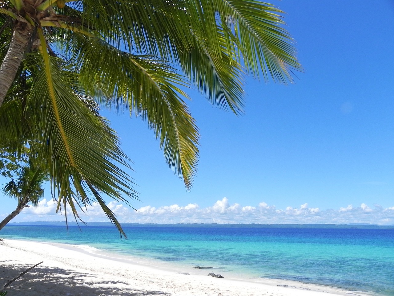 Image - white sandy beach philippines