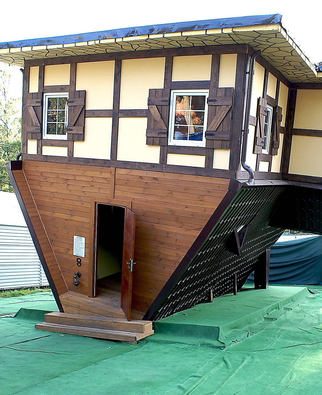 Image - cottage upside down house