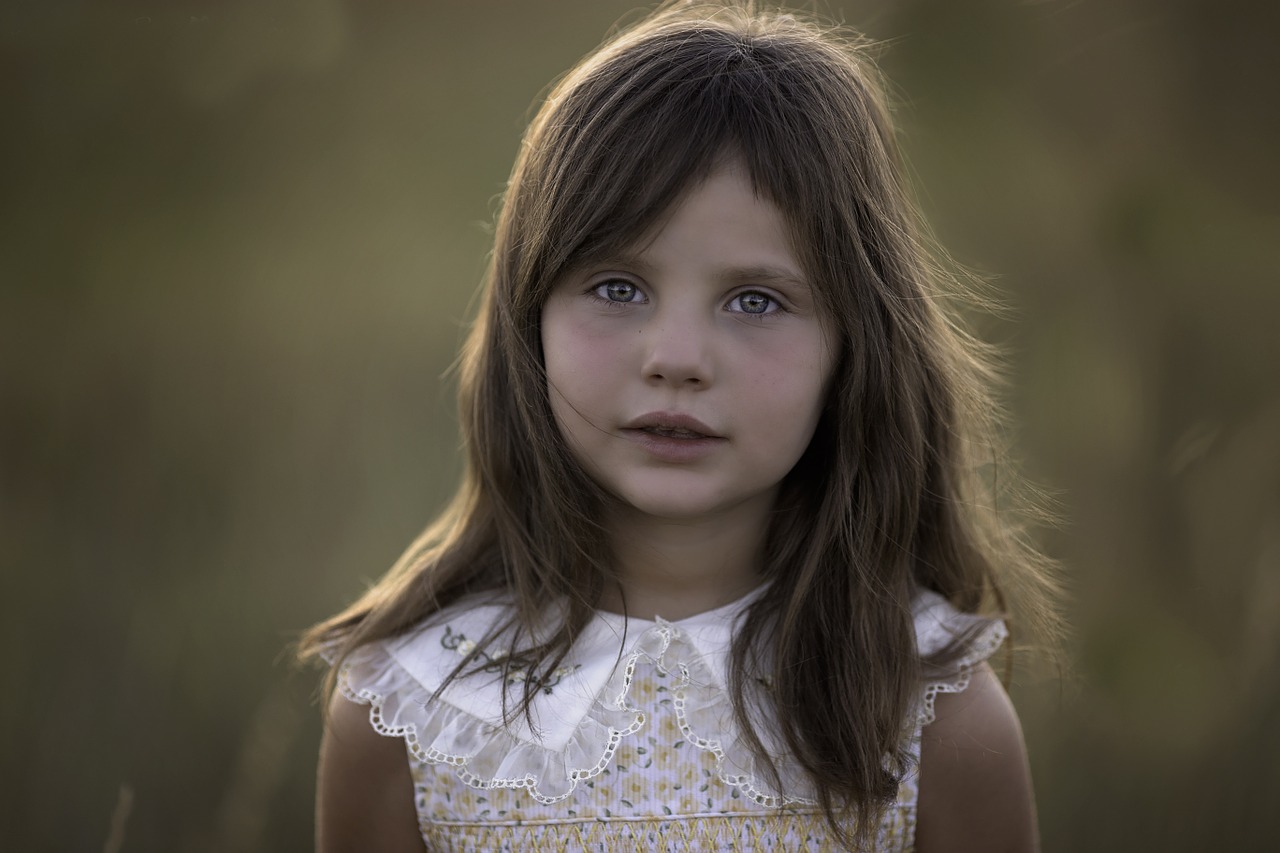 Image - beautiful child happy girl young