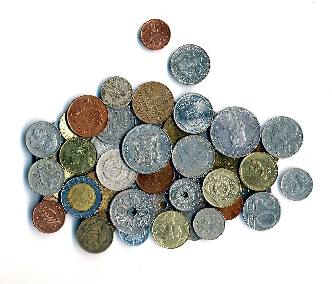 Image - money coins currency metal old