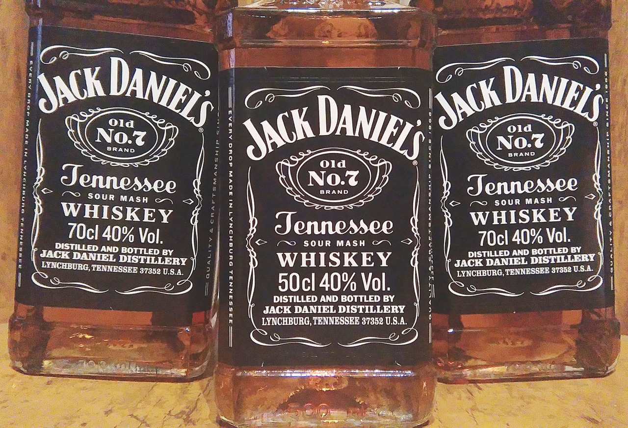 Image - whiskey bottles jack daniels