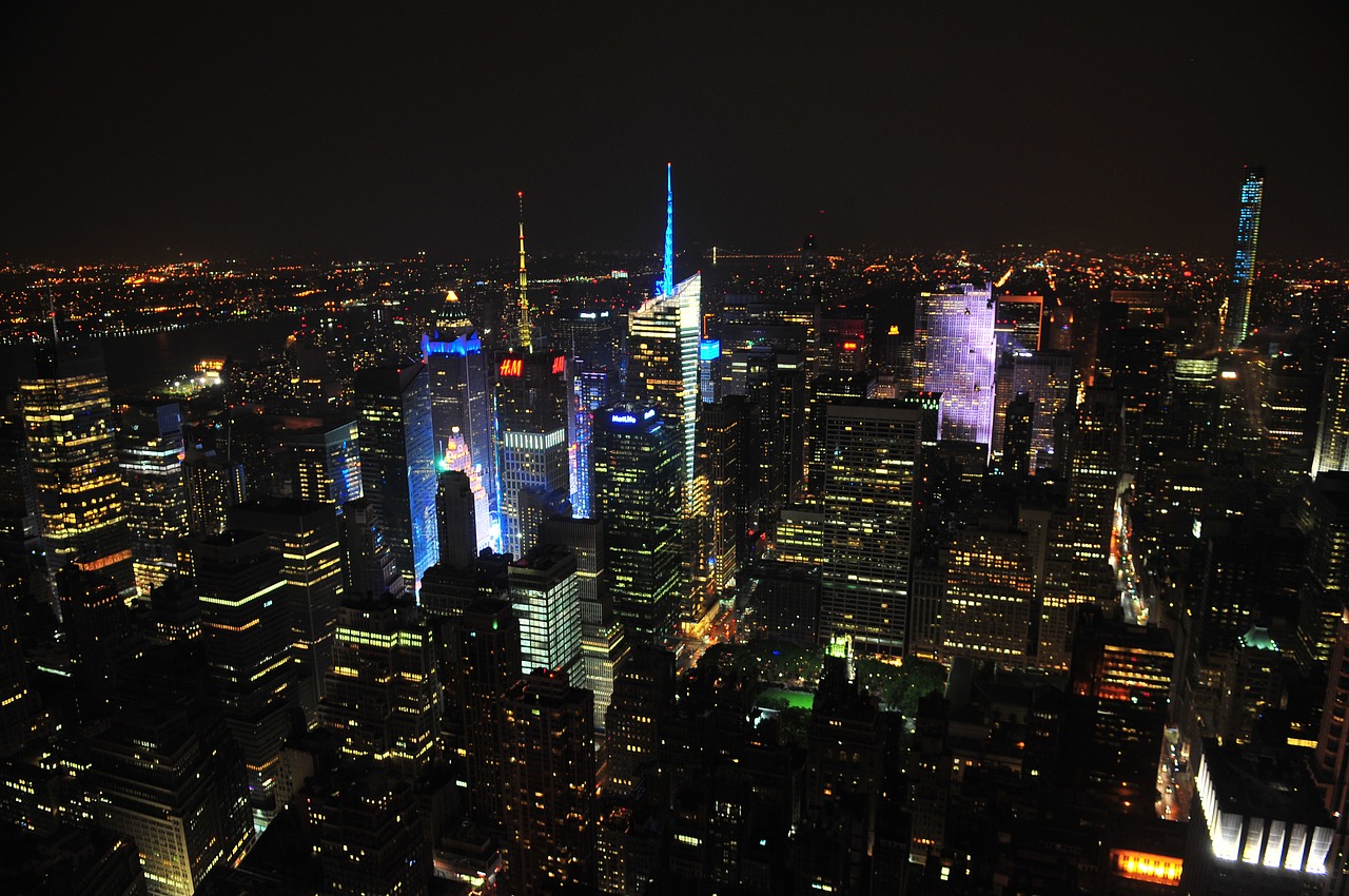 Image - city night lights night city urban