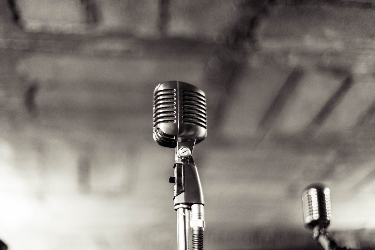 Image - microphone music vintage retro mic