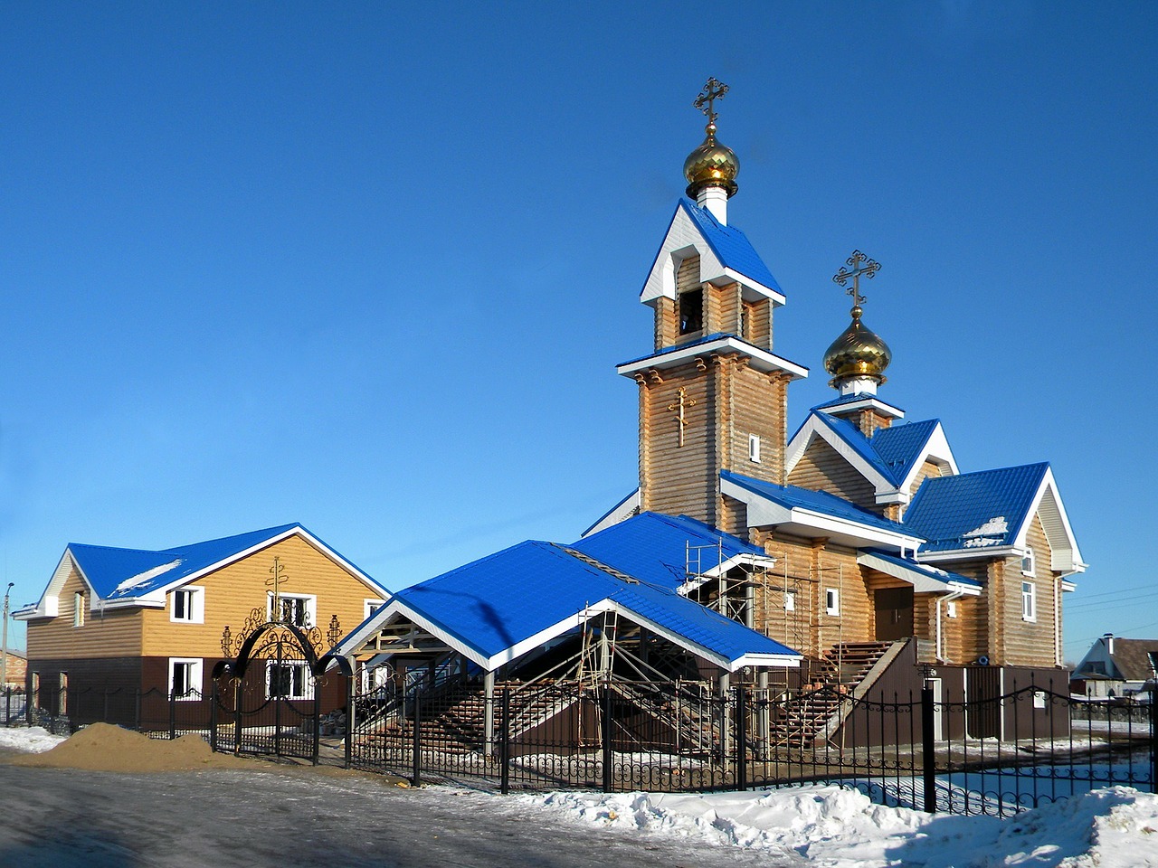 Image - russia church building spire tower