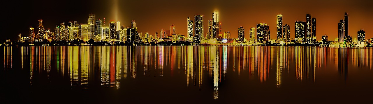 Image - miami florida downtown cityscape