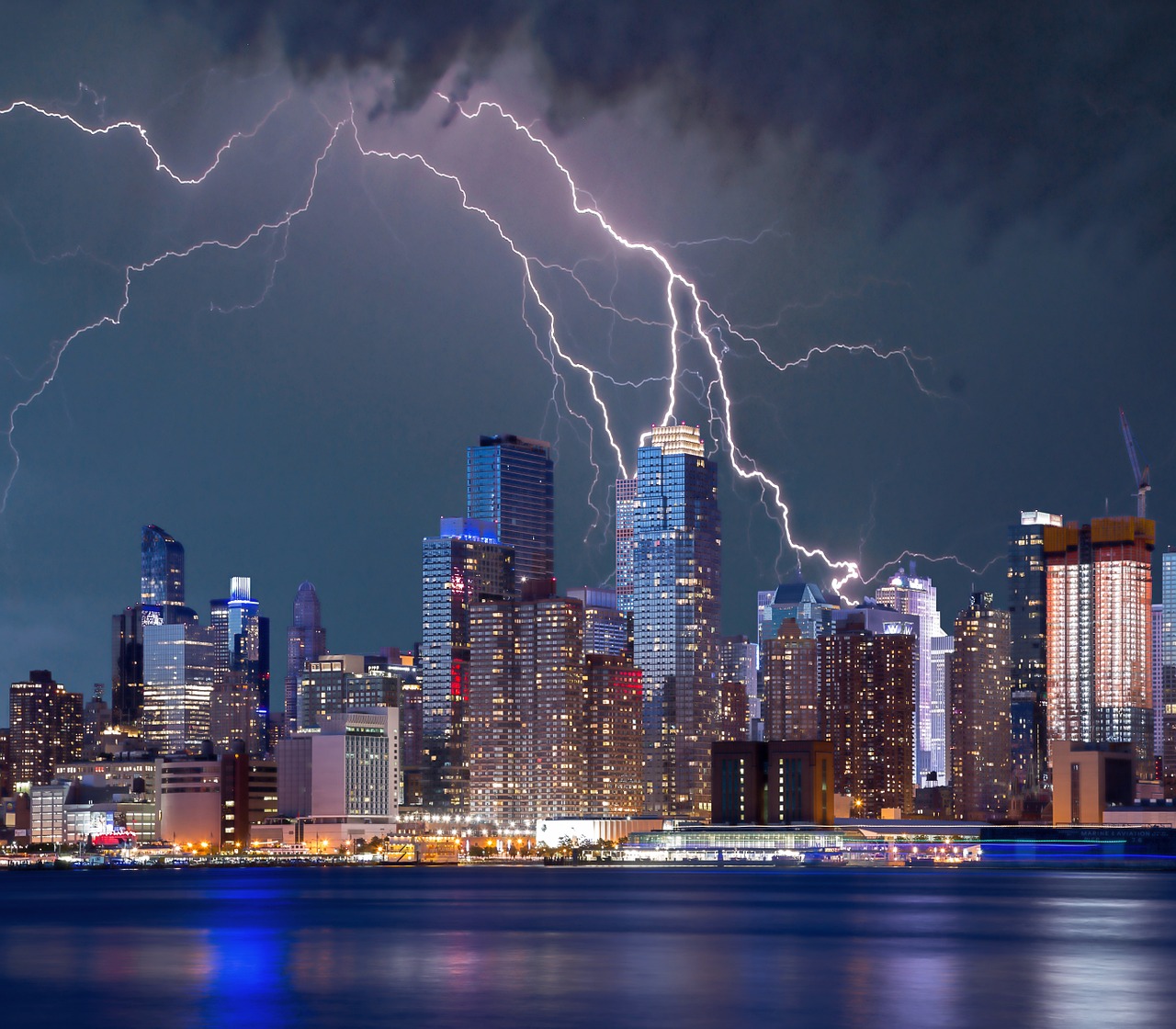 Image - new york lightning storm lightning
