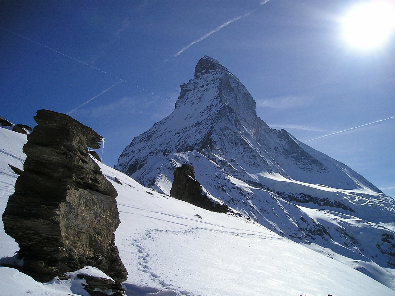 Image - matterhorn zermatt mountains alpine