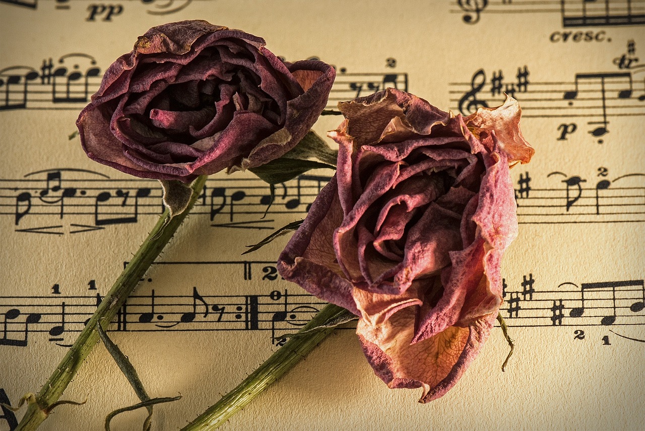 Image - sheet music manuscript old time