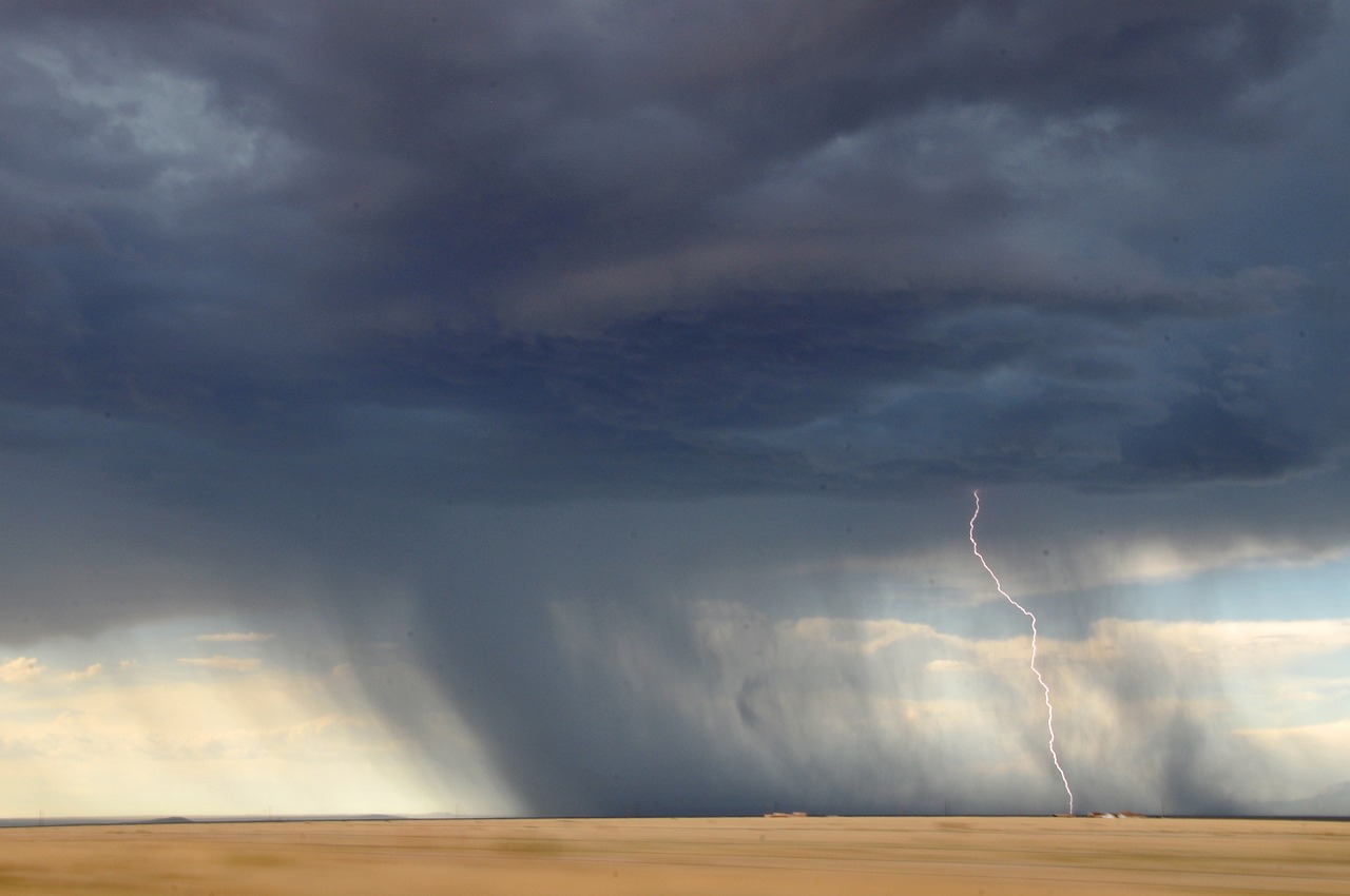 Image - lightning bolt storm weather