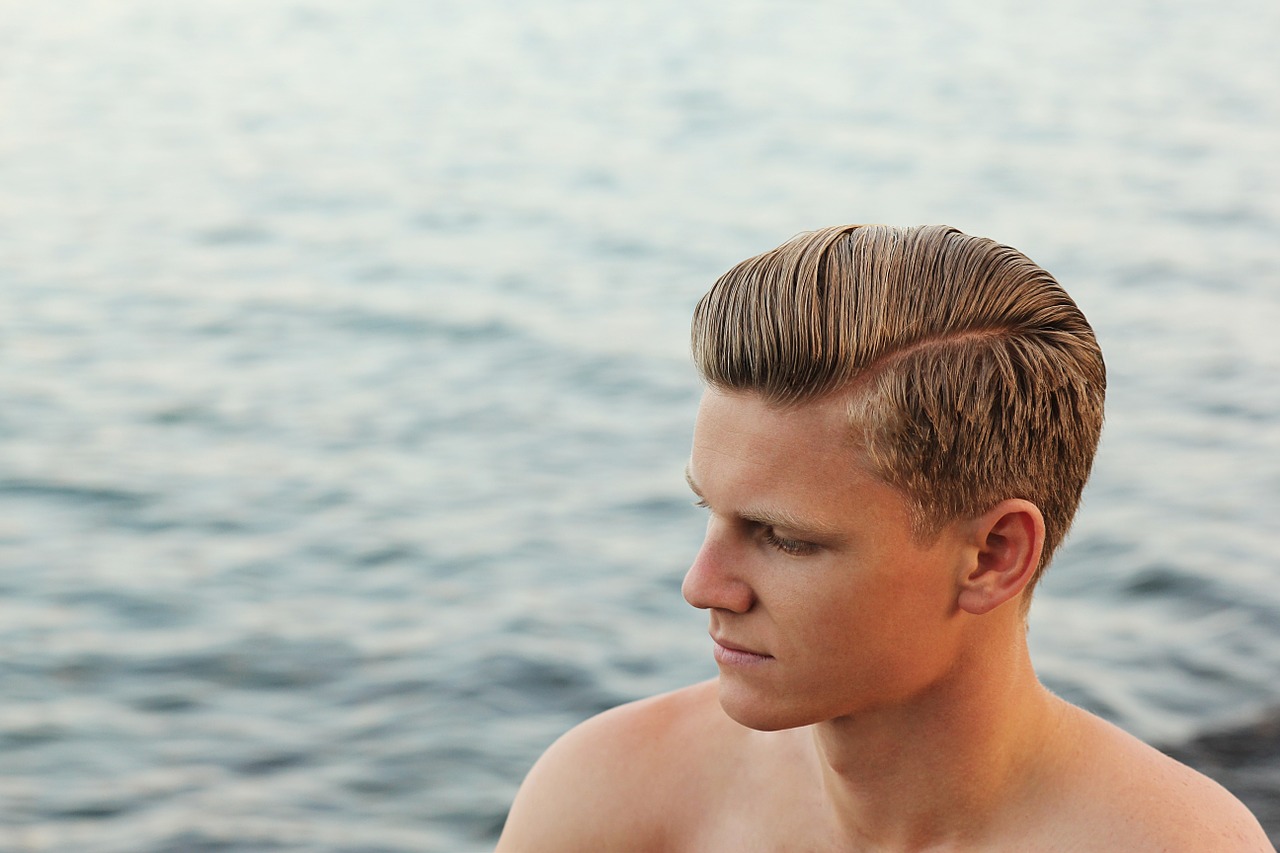 Image - man person portrait water swimmer