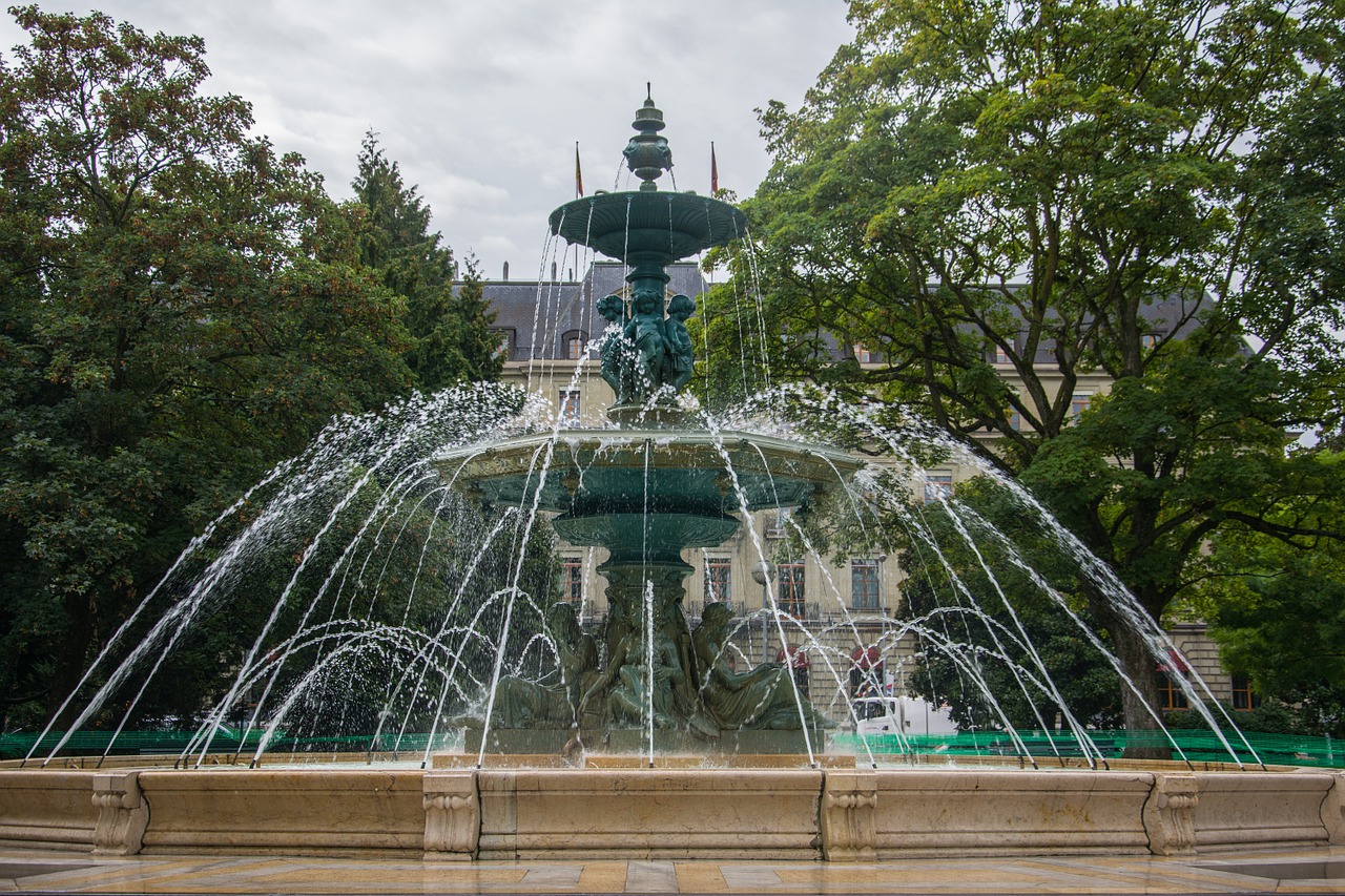 Image - fountain water fountain city