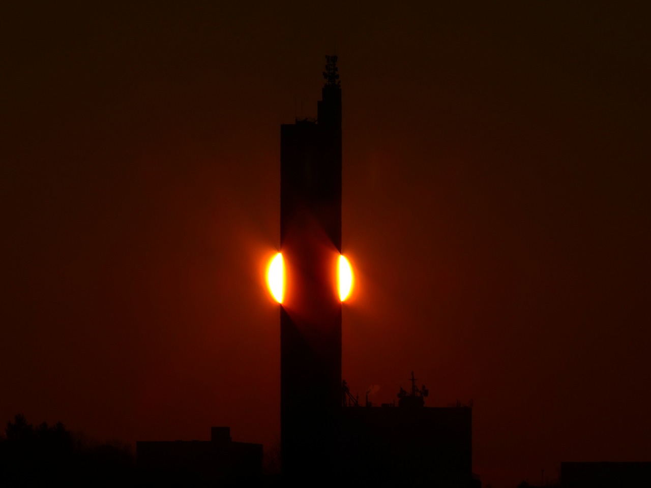 Image - sun fireball fiery sunset golden