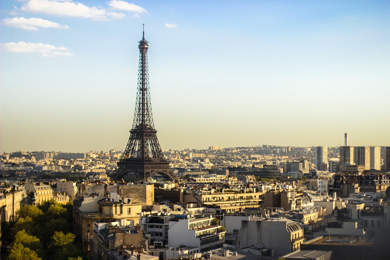 Image - eiffel tower paris france city